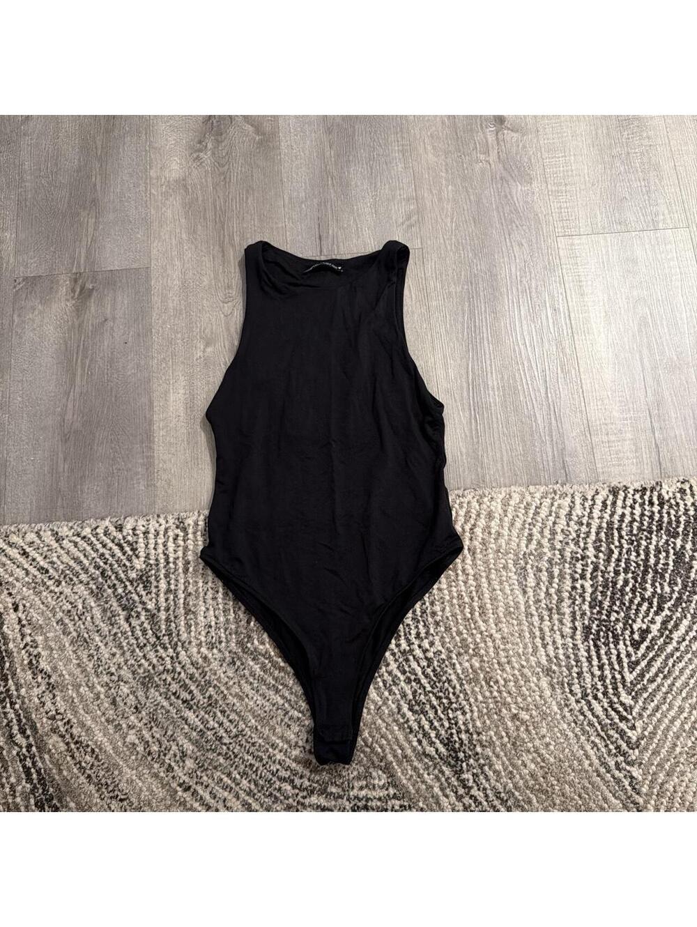 Zara Women's Black Bodysuit